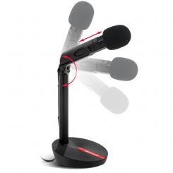 MIC-EKO micrófono Micrófono para videoconsola Negro
