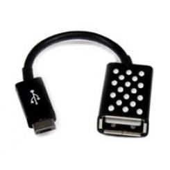 Belkin Micro-USB - USB A M/F cable USB USB 2.0 Micro-USB A Negro