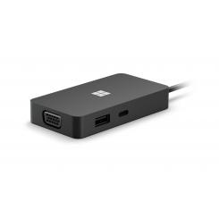 Microsoft USB-C Travel Hub USB 3.2 Gen 2 (3.1 Gen 2) Type-C 10000 Mbit/s Negro