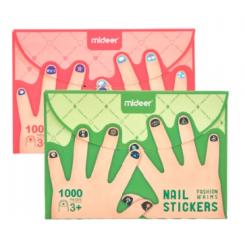 MIDEER Juego pegatinas para uñas Princesa Maravilla
