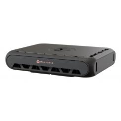 Mikrotik hAP be³ Media router inalámbrico Multi-Gigabit Ethernet Tribanda (2.4 GHz / 5 GHz / 6 GHz) Negro