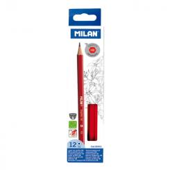 Milán Lápiz Grafito Hexagonal HB 112/HB