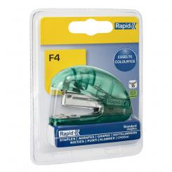 Mini Grapadora RAPID mod. F4 ColourBreeze (blíster), verde