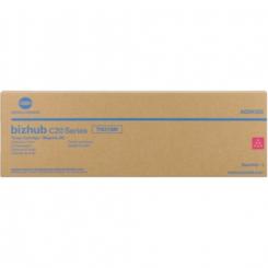MINOLTA QMS Bizhub C20P Toner magenta TN318M / Dimensiones 15 x 14 x 47.