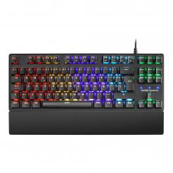 MKXTKLBES Teclado Mecánico Ultra-compacto TKL RGB Reposamuñecas Switch OUTEMU SQ Azul Idioma Español