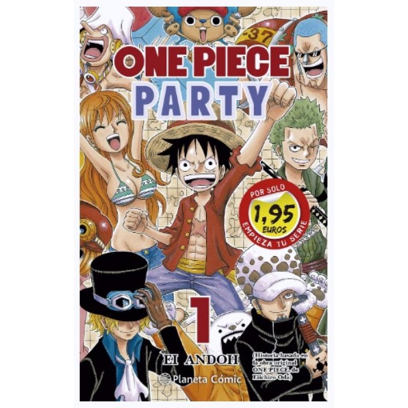 MM One Piece Party nº 1, de Eiichiro Oda (Ed. Planeta Comics)