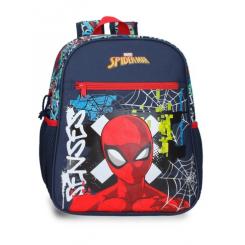 MOCHILA ADAPTABLE. 33CM. GRAFFITY OF SPIDERMAN
