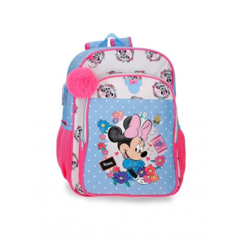 mochila-adaptable-40cm-minnie-flowers