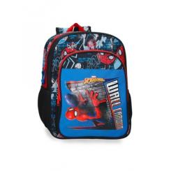 MOCHILA ADAPTABLE. 40CM. SPIDERMAN WALL CRAWLER
