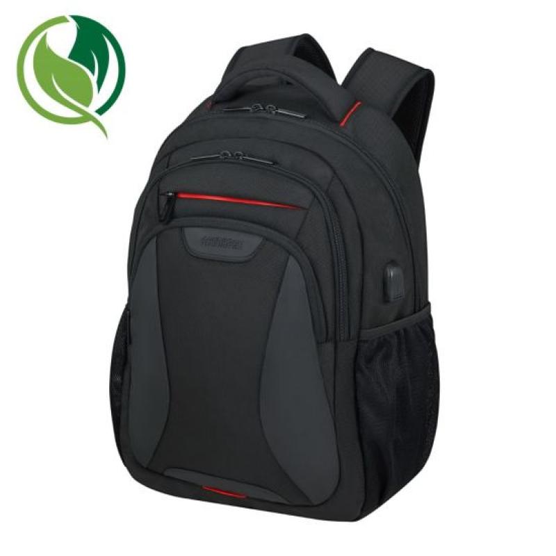 Mochila At Work Samsonite sostenible PET con puerto USB para powerbank