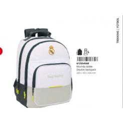 Safta Mochila Doble Adapt. Carro Real Madrid Equip. 25/26