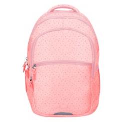 Mochila Escolar LIDERPAPEL Multibolsillo Para portátil Rosa Estrellas 450X145X300 mm