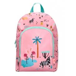Mochila Escolar LIDERPAPEL Safari Infantil Rosa Cebra 330X110X250