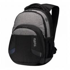 Totto MOCHILA PARA PORTÁTIL 14 MODELO TERBIONY NEGRO/GRIS TOTTO MA04DAT002-1820F-NNG