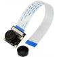 Módulo de Fisheye Cámara para Raspberry Pi 5MP 1080p OV5647 Sensor Cámara de Vídeo de Soporte Visión Nocturna para Raspberry Pi 3 Modelo B B, A, RPi 2 1 Cámara