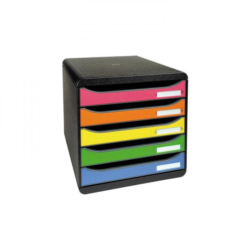 modulo-exac5cajones-big-vert-negro-colores