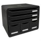 modulo-exacompta-store-box-maxi-6-cajones-negro