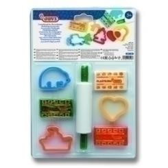 Moldeadores Jovi Blister 1 Rodi.+3 Mold.+3 Plast. 50Gr