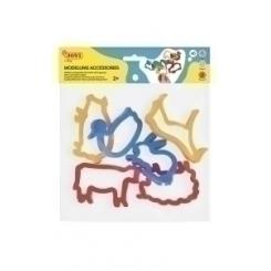 Moldes Jovi Bolsa Animales Granja 6 Ud.