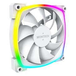 Montech AX120 PWM Carcasa del ordenador Ventilador 12 cm Blanco 3 pieza(s)