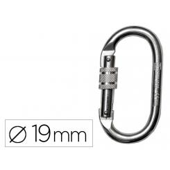 Mosqueton FARU Acero Galvanizado Virola 19 mm Resistencia 25 Kn