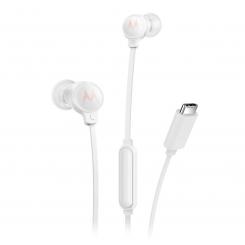 Motorola EARBUDS3CSWHITE auricular y casco Auriculares Alámbrico Dentro de oído Llamadas/Música USB Tipo C Blanco