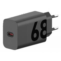 Motorola TurboPower 68W Universal Negro Corriente alterna Carga rápida Interior