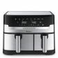 moulinex-dual-easy-fry-ez905d20-freidora-doble-83-l-independiente-2450-w-freidora-de-aire-caliente-negro-acero-inoxidable