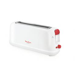 Moulinex LS160111 tostadora 1 rebanada(s) 1000 W Rojo, Blanco