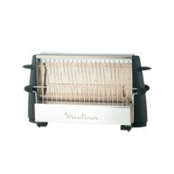 Moulinex Multipan On Off 4 rebanada(s) 760 W Negro, Acero inoxidable