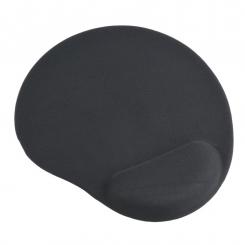 Gembird MP-GEL-BK alfombrilla para ratón Alfombrilla de ratón para juegos Negro