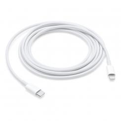 Apple MQGH2ZM/A cable de conector Lightning 2 m Blanco