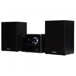 Aiwa MSBTU-300 sistema de audio para el hogar Microcadena de música para uso doméstico 20 W Negro