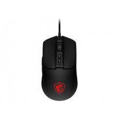 MSI FORGE GM100 ratón Juego Ambidextro USB tipo A Óptico 6400 DPI