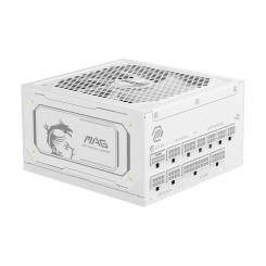 MSI MAG A1000GL PCIE5 WHITE unidad de fuente de alimentación 1000 W 24-pin ATX ATX Blanco