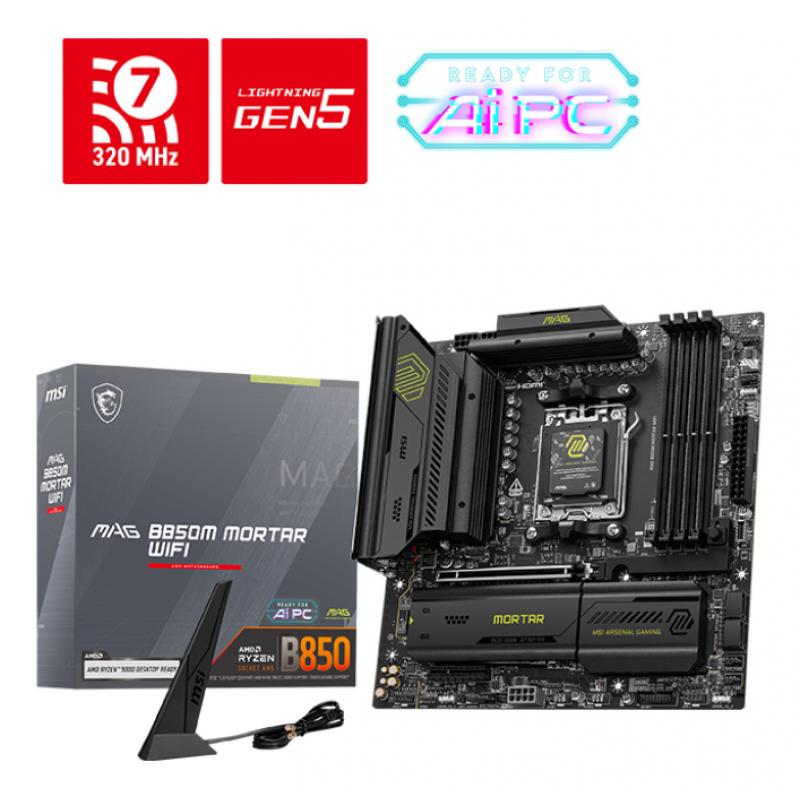 msi-mag-b850m-mortar-wifi-placa-base-amd-b850-zocalo-am5-micro-atx