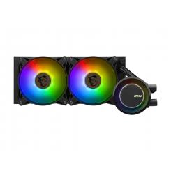 MSI MAG CORELIQUID E240 sistema de refrigeración para ordenador Placa base, Procesador Liquid cooling kit 12 cm Negro