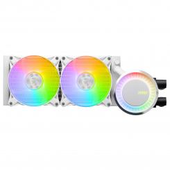 MSI MAG CORELIQUID E240 WHITE sistema de refrigeración para ordenador Placa base, Procesador Liquid cooling kit 12 cm Blanco