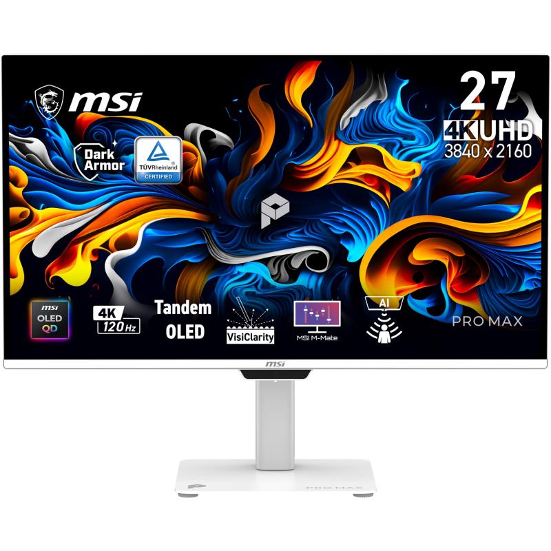 msi-pro-max-271upxw12g-pantalla-para-pc-673-cm-265-3840-x-2160-pixeles-ultrawide-full-hd-qd-oled-blanco