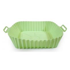 Muitomas AIRFRYSILSETGN accesorio para freidoras Bandeja para hornear Verde