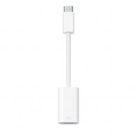 Apple MUQX3ZM/A cambiador de género para cable USB Type-C Lightning Blanco