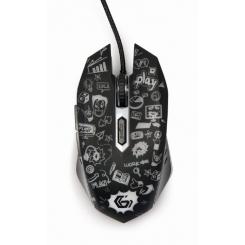Gembird MUS-6B-GRAFIX-01 ratón mano derecha USB tipo A Óptico 3600 DPI