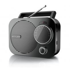 Muse M-050 R radio Personal Analógica Negro