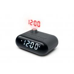 Muse M-179 P radio Reloj Digital Negro