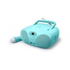 Muse MD-203 KB sistema estéreo portátil Analógica FM Azul
