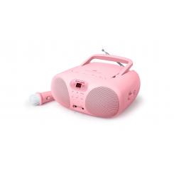 Muse MD-203 KP sistema estéreo portátil Analógica FM Rosa