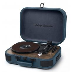 Muse MT-201 OB tocadisco Tocadiscos de tracción directa Azul Automático