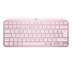 Logitech MX Keys Mini teclado RF Wireless + Bluetooth QWERTY Español Rosa