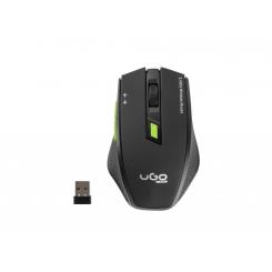 uGo MY-04 ratón mano derecha RF inalámbrico Óptico 1800 DPI