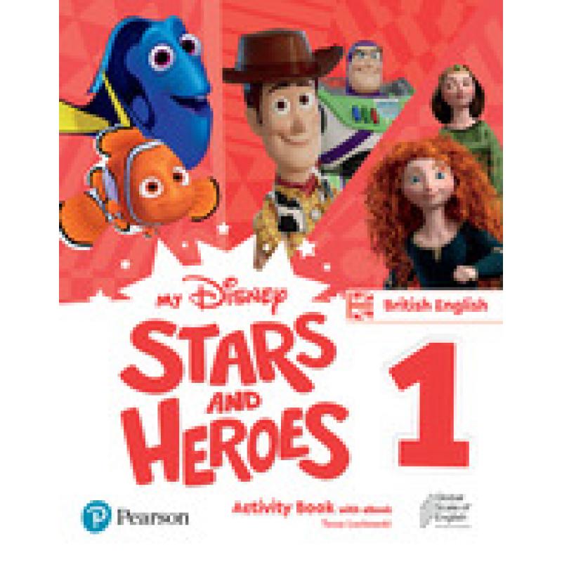 my-disney-stars-and-heroes-british-edition-level-1-activity-book-with-eb-longman